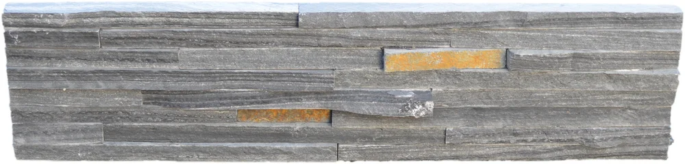 Forblendingsstein Smalstripet sort/rust – Stone Wall v:1083077