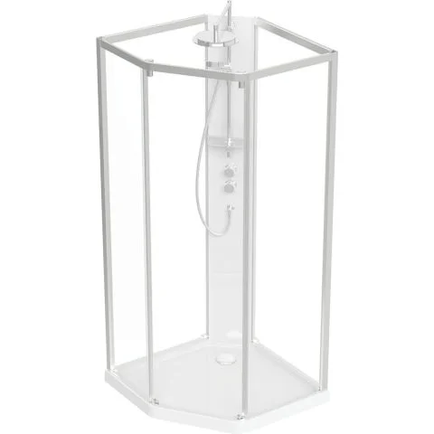 Showerama Comfort Pentagonal Contura Dusjkabinett 4096322 Showerama Comfort Pentagonal Contura Dusjkabinett 4096322
