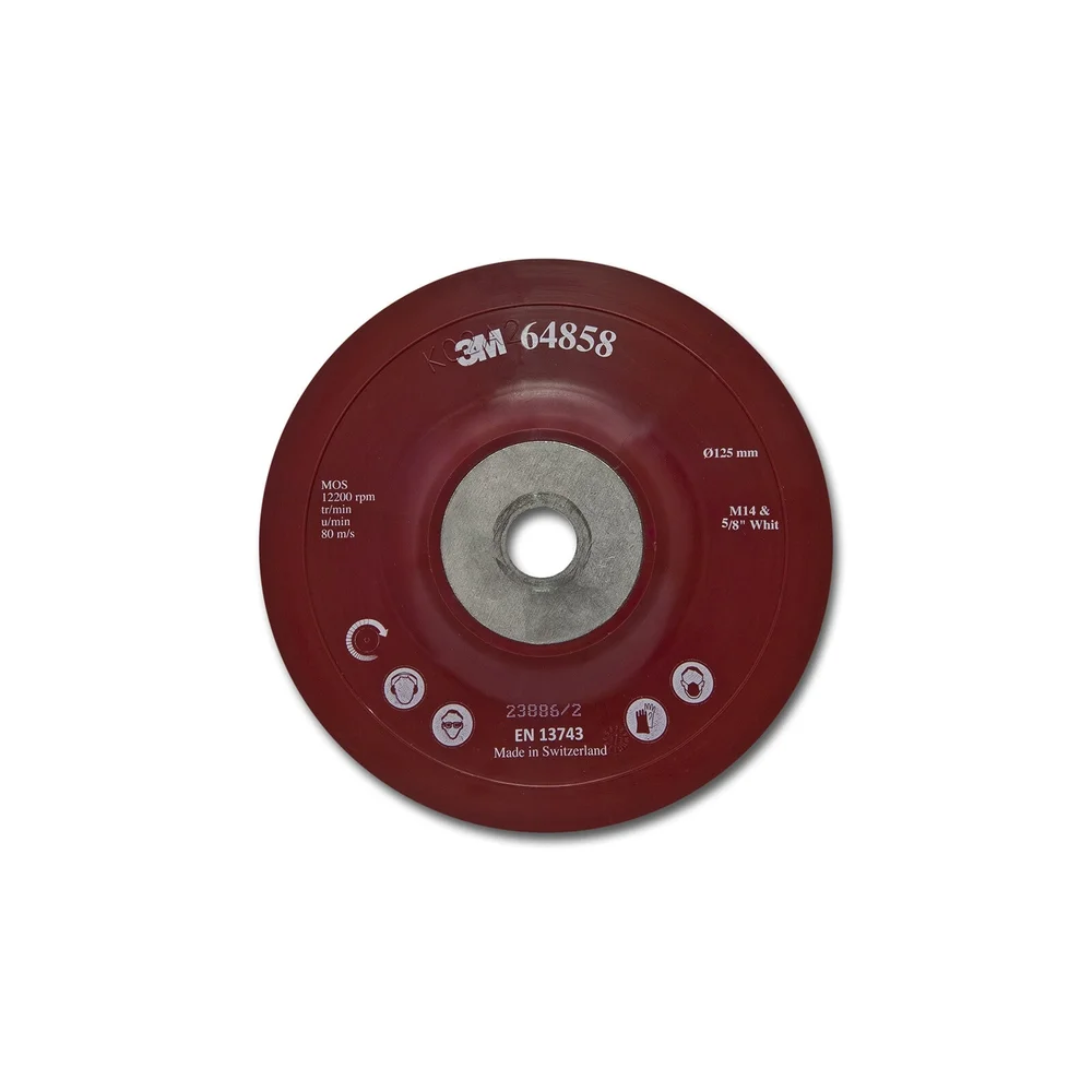 3M Støtteplate til fiberrondell, 125 mm v:3440752
