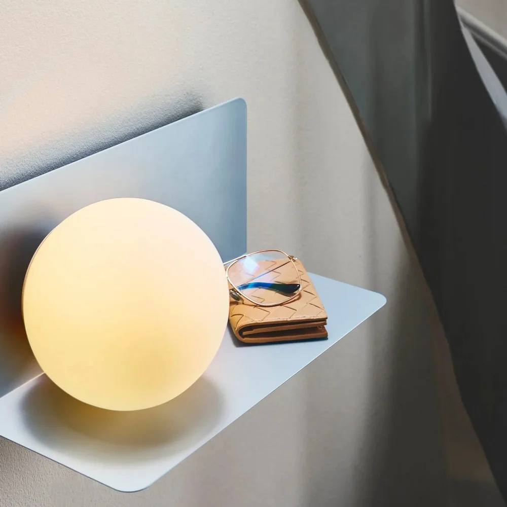 NORDLUX LILIBETH VEGGLAMPE E14 LYSEBLÅ v:9336986