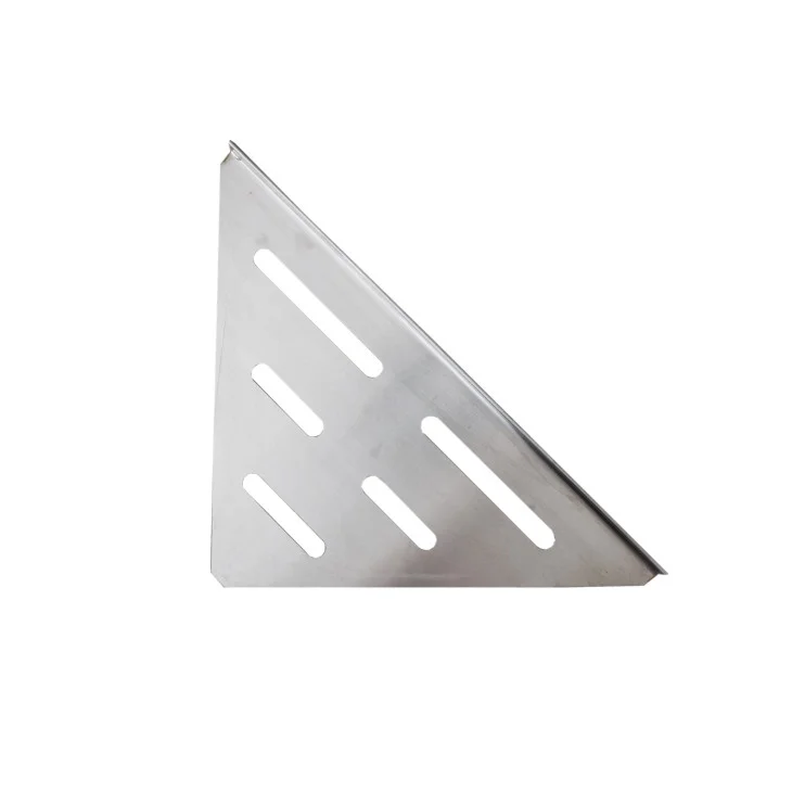 HJØRNEHYLLE TILE IN BØRSTET STÅL v:4693529