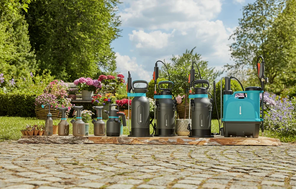 Gardena Trykksprøyte Comfort 5 liter – justerbar dyse og ergonomisk håndtering v:6589203