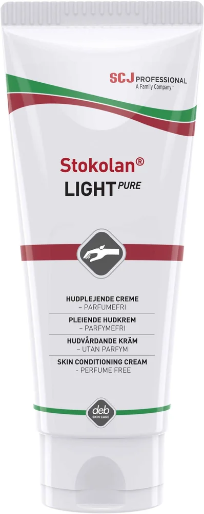 DEB HUDKREM STOKO LIGHT PURE 100ML RES100ML v:9124977 DEB HUDKREM STOKO LIGHT PURE 100ML RES100ML v:9124977