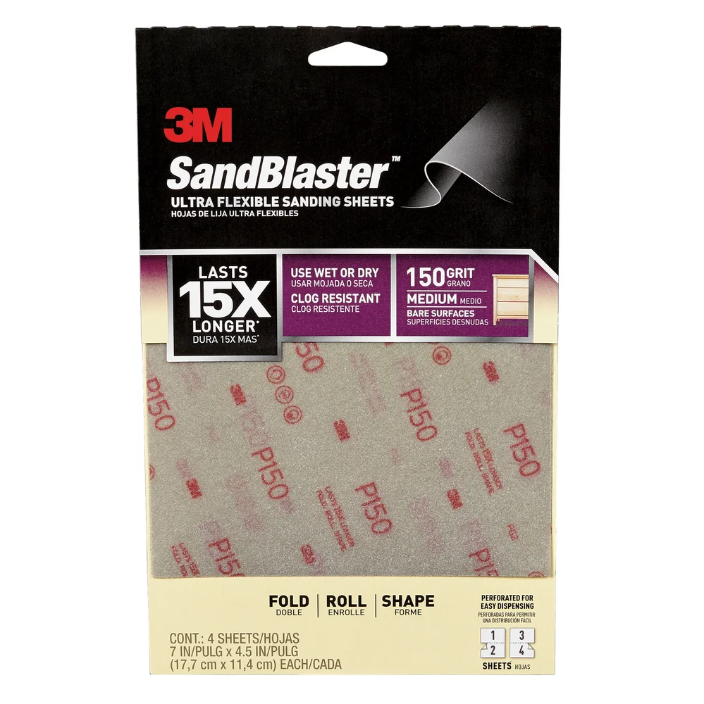 Slipeark Sandblaster 2X P150 – 3M v:5355817 Slipeark Sandblaster 2X P150 – 3M v:5355817