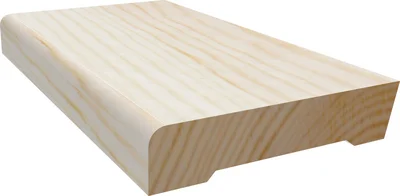 Gulvlist Standard ubehandlet Furu 12x058 v:9914476