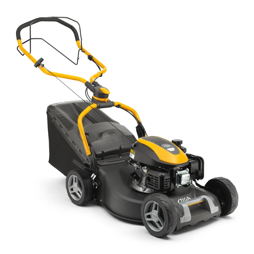 Stiga Collector 548 S bensindrevet gressklipper med selvgående drift, 46 cm klippebredde og 60 l oppsamler v:1738938
