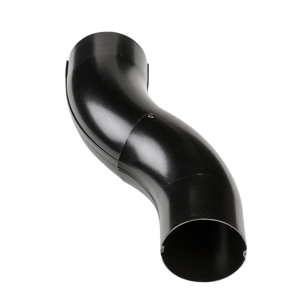 Takrenne Sokkelbend stål sort 75mm – Isola v:6764715 Takrenne Sokkelbend stål sort 75mm – Isola v:6764715
