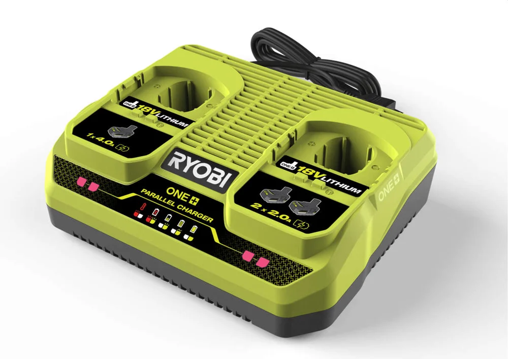 Ryobi RC18240 dobbel lader v:8237345 Ryobi RC18240 dobbel lader v:8237345