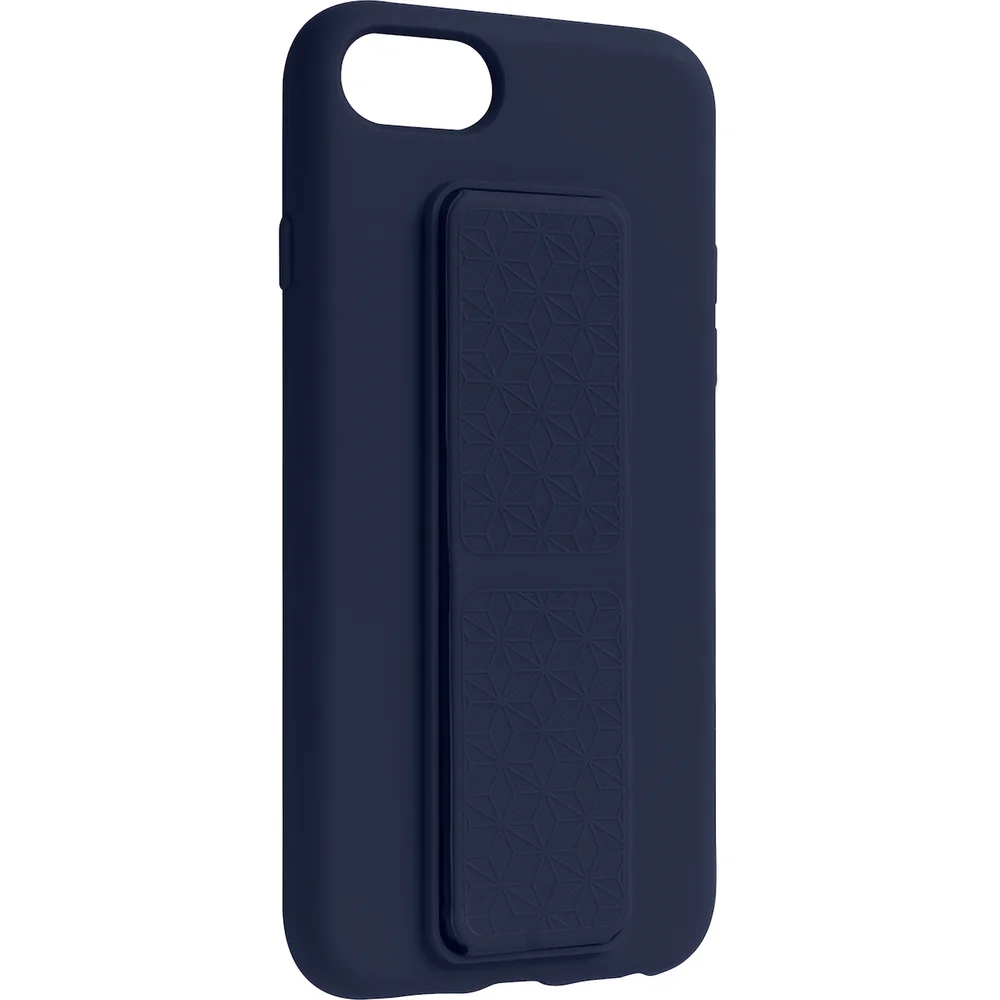 LEKI BYCPH COVER IPHONE 6/7/8/SE 2G/SE 3G GRIP AND STAND SILIKON MØRK BLÅ v:6837399