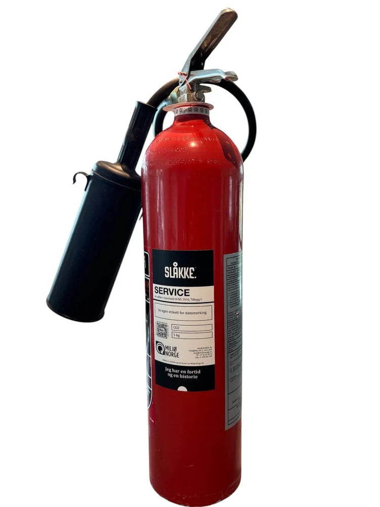 SLÅKKE CO2-SLUKKER 5KG I ESKE v:1235924