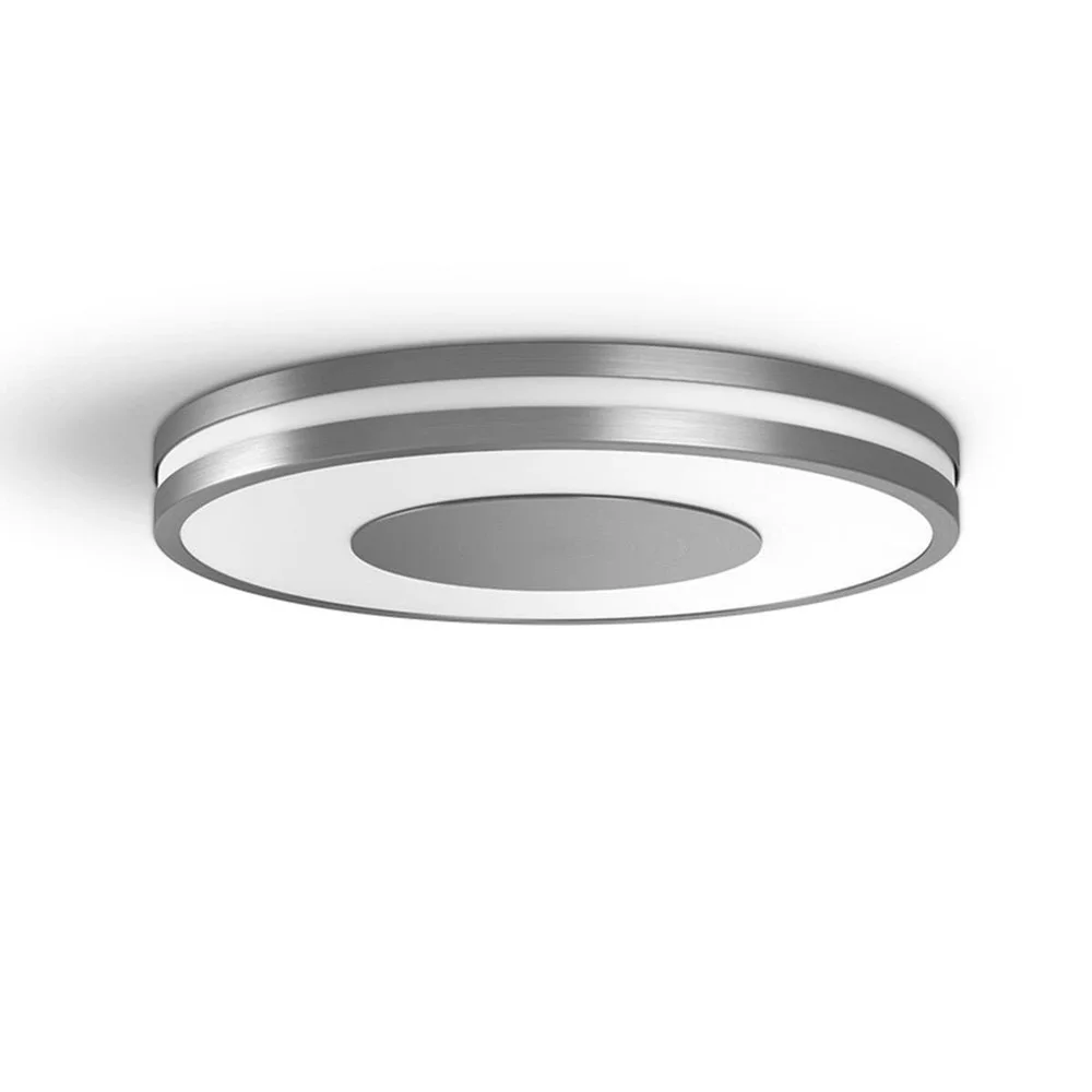 Philips Hue Taklampe Being HUE, rund, 34,8 cm, 23W, aluminium v:1138951 Philips Hue Taklampe Being HUE, rund, 34,8 cm, 23W, aluminium v:1138951