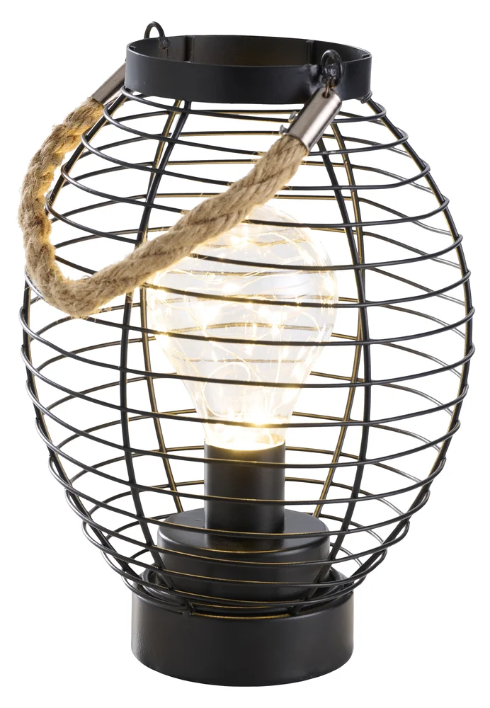 Lampe ute ø20h24cm sort outfit v:5902096 Lampe ute ø20h24cm sort outfit v:5902096