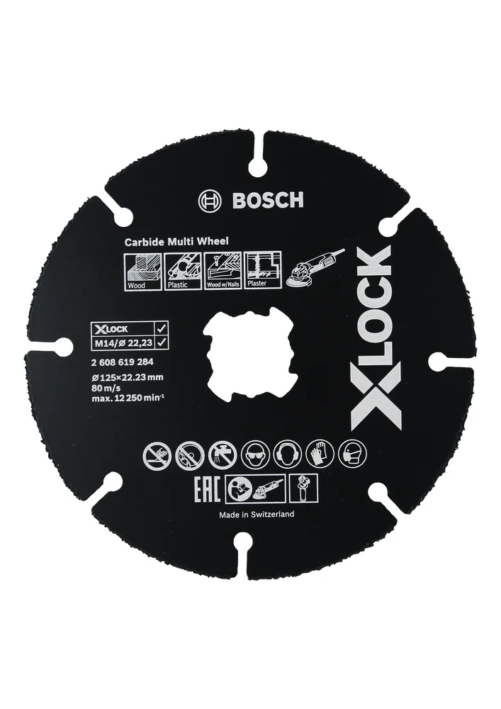 Kappeskive multiwheel HM 125×22,23 XL-Lock v:4173688 Kappeskive multiwheel HM 125×22,23 XL-Lock v:4173688