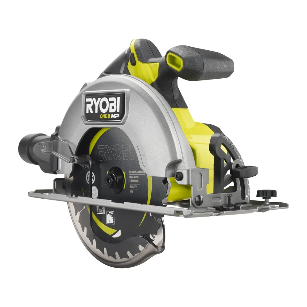 Ryobi sirkelsag RCS18X-0 One+ HP 18 V med børsteløs motor og 184 mm blad v:8335338 Ryobi sirkelsag RCS18X-0 One+ HP 18 V med børsteløs motor og 184 mm blad v:8335338