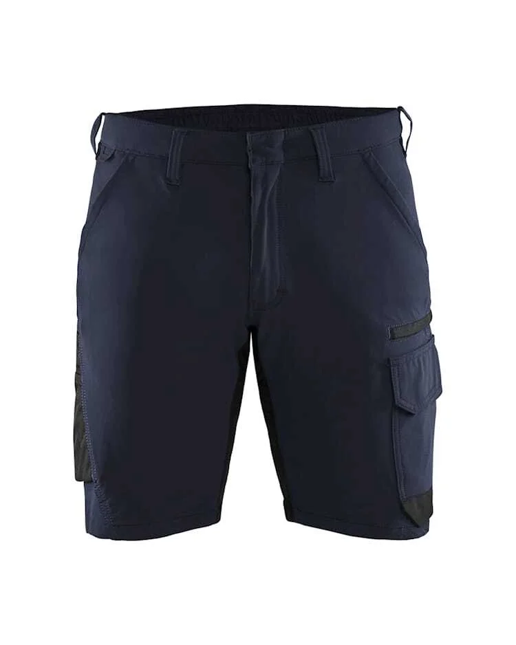 SERVICESHORTS STRETCH 1423 MØRK MARINEBLÅ/SVART v:4806058