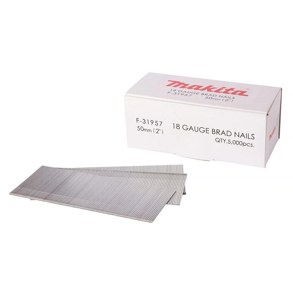 Makita Dykkert F-31957, 18 Ga, 1,2×50 mm, 5000 stk v:7523616