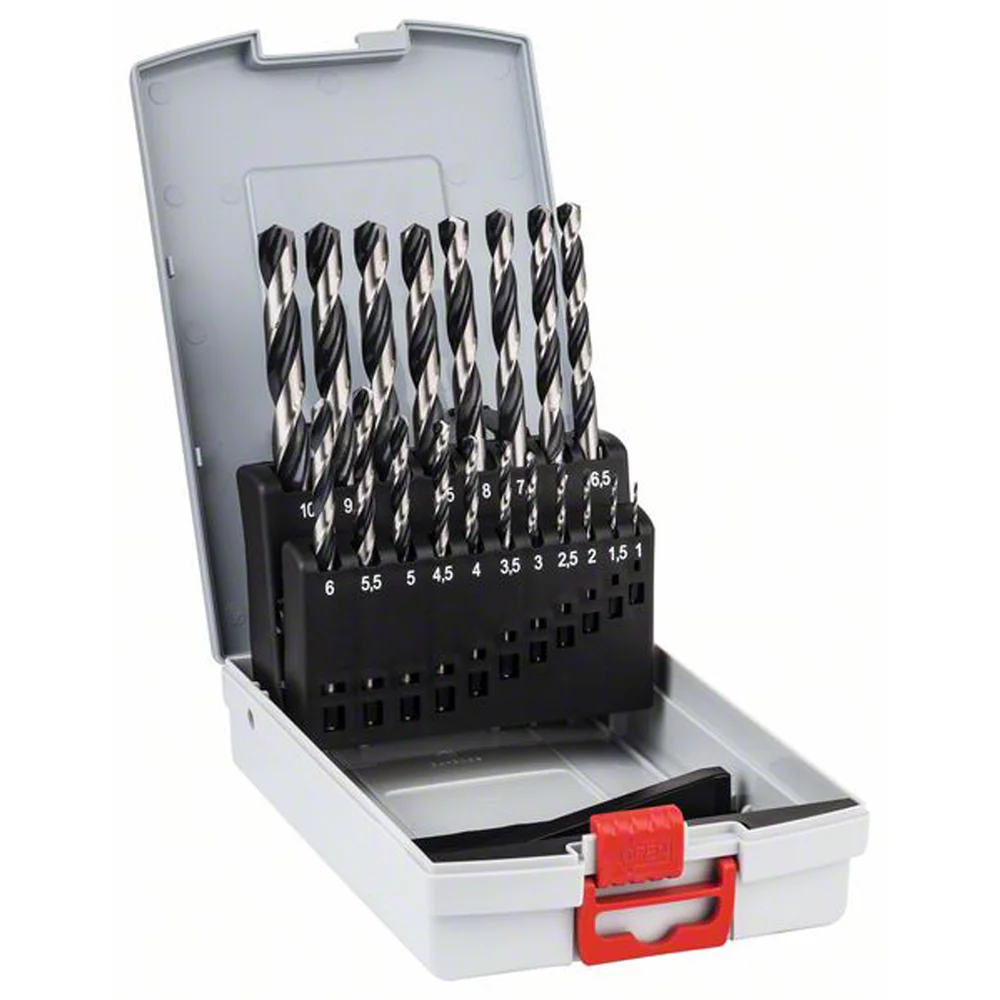 BOSCH METALLBORSETT POINTTEC HSS-R 1-10MM – 19 DELER v:9646220