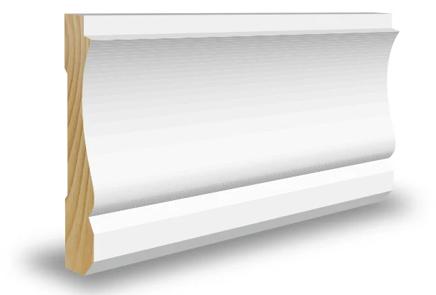 Karmlist furu profilert CW133 hvit bomull S0502-Y 15x70x4400 mm v:9147694 Karmlist furu profilert CW133 hvit bomull S0502-Y 15x70x4400 mm v:9147694