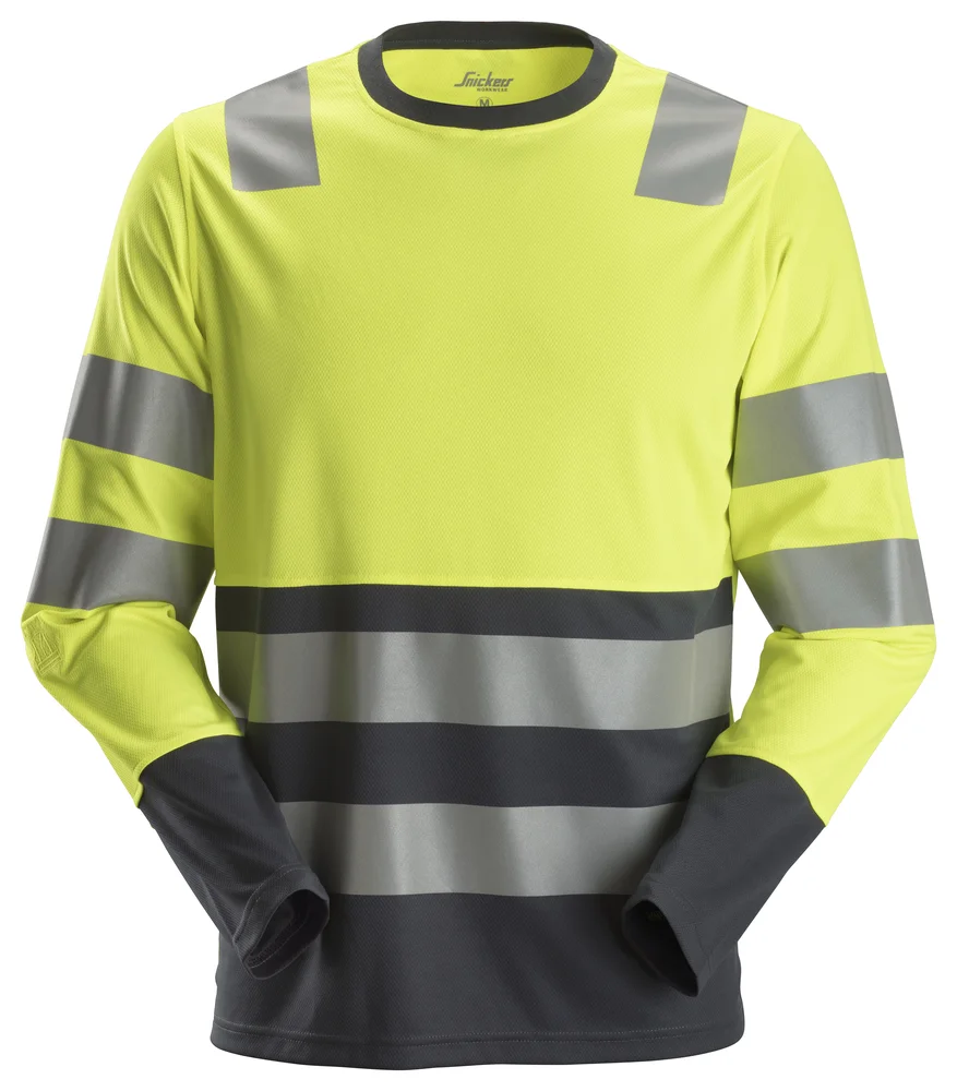 Arbeidstrøye high-vis gul/mørk grå str XS v:3963845