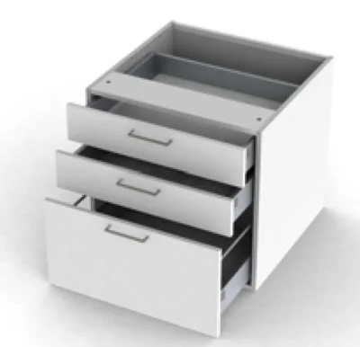 SKAP LAV 3 SK 40 SYSTEM KL HVIT v:8401868