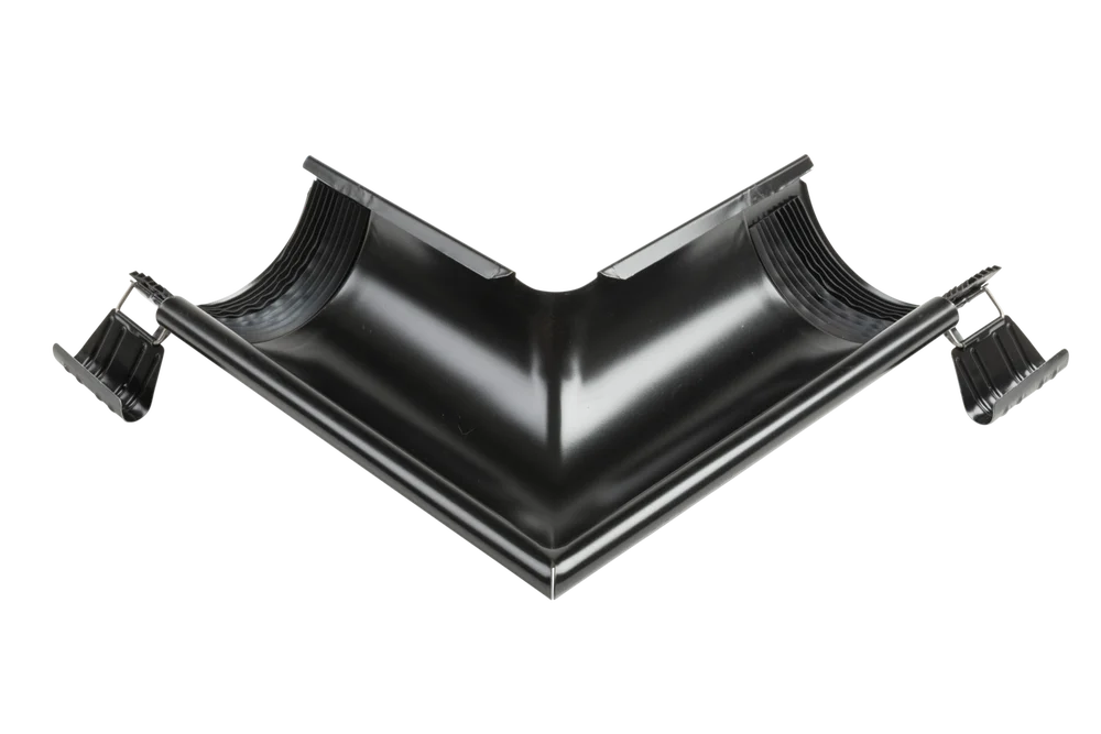 Takrenne Vinkel utvendig stål sort 125mm – Isola v:8081243 Takrenne Vinkel utvendig stål sort 125mm – Isola v:8081243