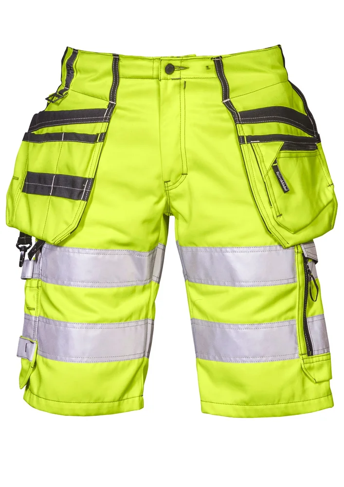 SHORTS MED HENGELOMMER KL. 2 GUL/SORT v:3972960