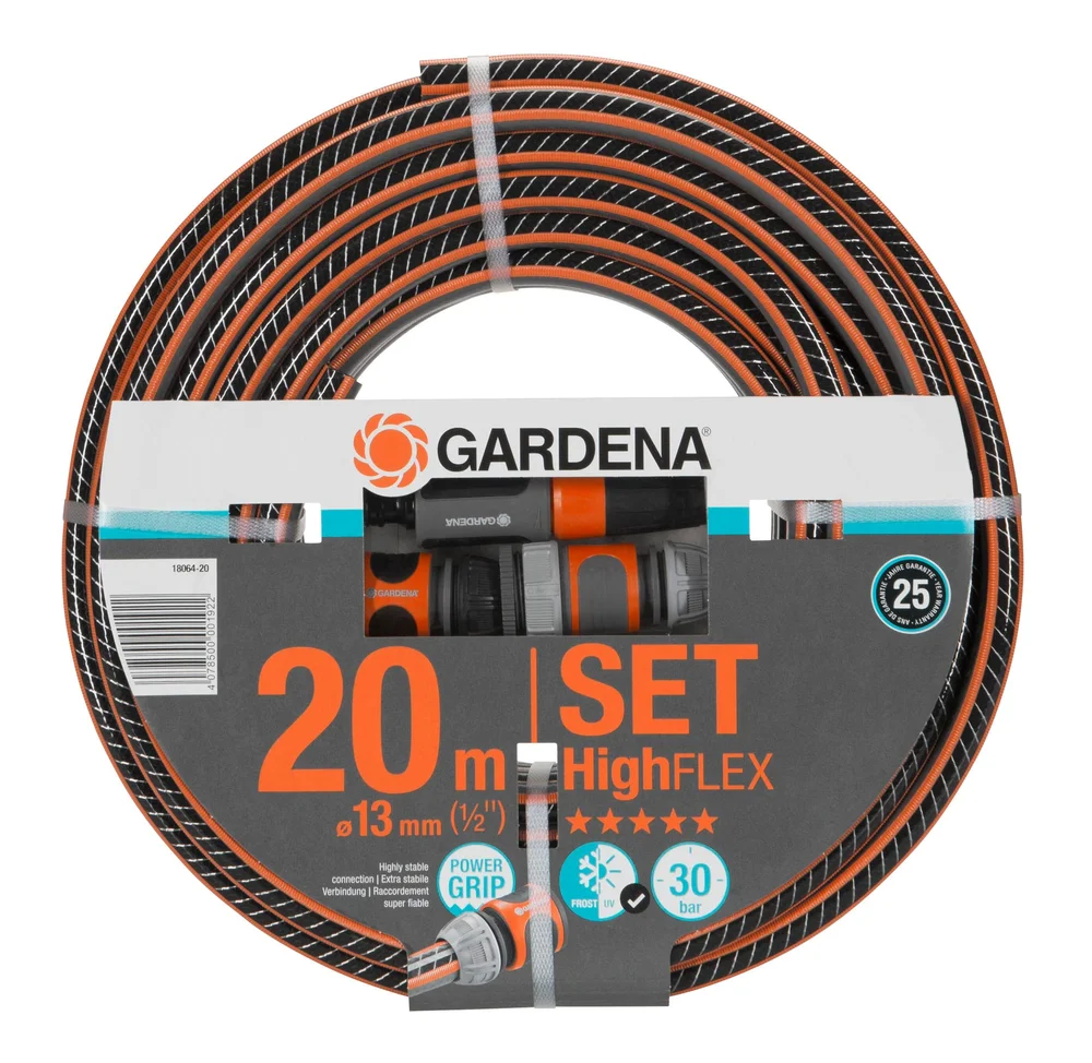 GARDENA SLANGESET COMF HIGHFL 20M 1/2" v:7061923 GARDENA SLANGESET COMF HIGHFL 20M 1/2" v:7061923