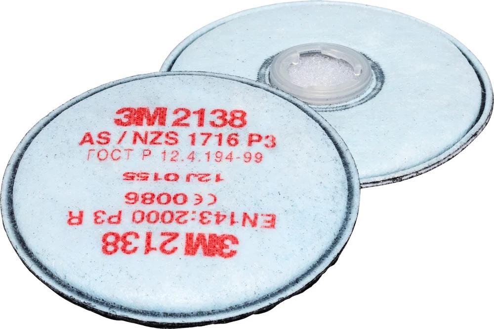 3M STØVFILTER 3M 2138 P3, PAR v:7936848 3M STØVFILTER 3M 2138 P3, PAR v:7936848