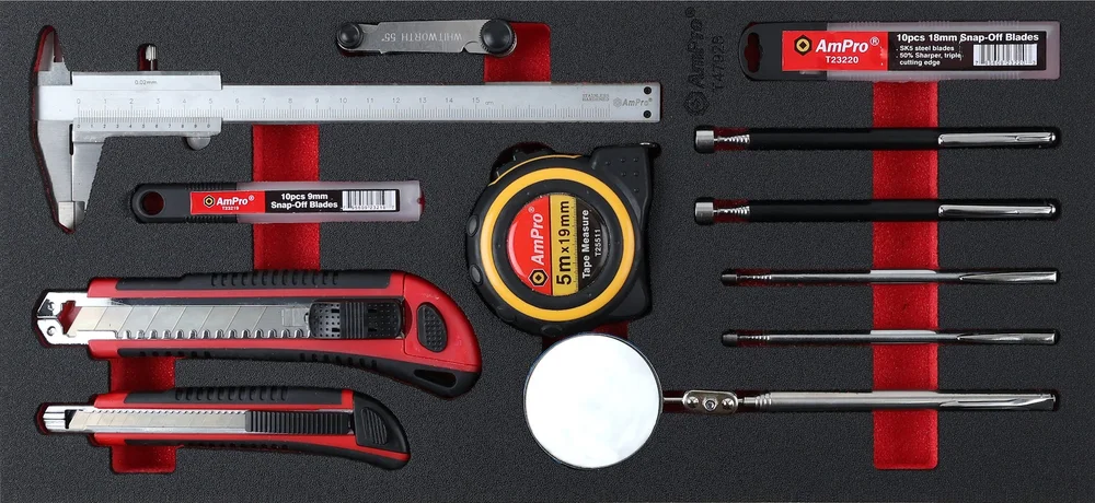 AMPRO MÅL + KNIVSET 31 DELER v:7446368 AMPRO MÅL + KNIVSET 31 DELER v:7446368
