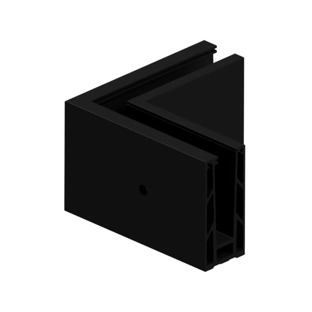 IDT Pure bunnprofil invers utvendig hjørne sort v:3590542 IDT Pure bunnprofil invers utvendig hjørne sort v:3590542