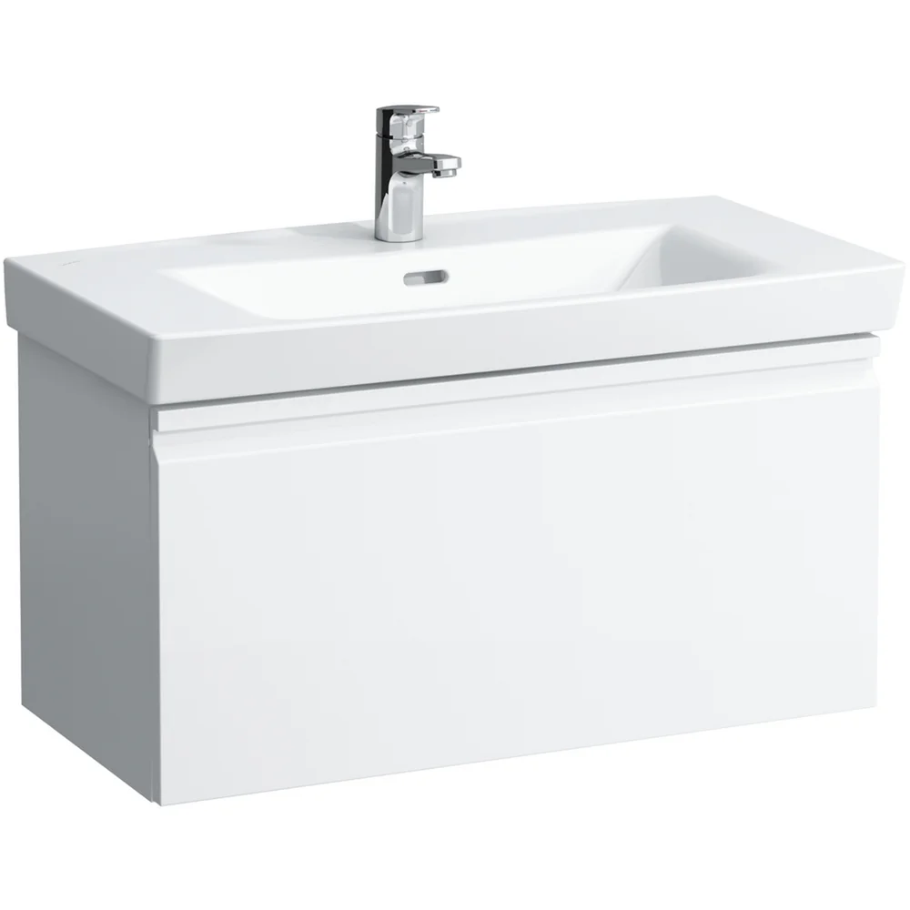 LAUFEN PRO N SERVANTSKAP 77 CM 1 SKUFF & PLASSEBESPARENDE VANNLÅS HVIT MATT v:1031578 LAUFEN PRO N SERVANTSKAP 77 CM 1 SKUFF & PLASSEBESPARENDE VANNLÅS HVIT MATT v:1031578