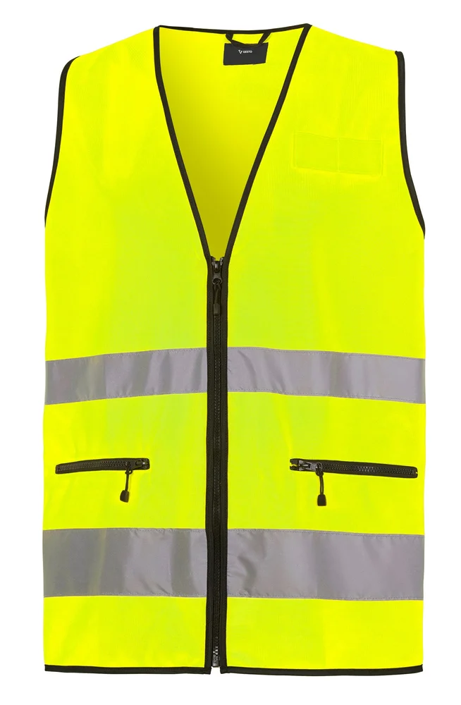 VARSELVEST ESSENTIAL MED LOMMER G905 KL2 GUL v:5726190 VARSELVEST ESSENTIAL MED LOMMER G905 KL2 GUL v:5726190