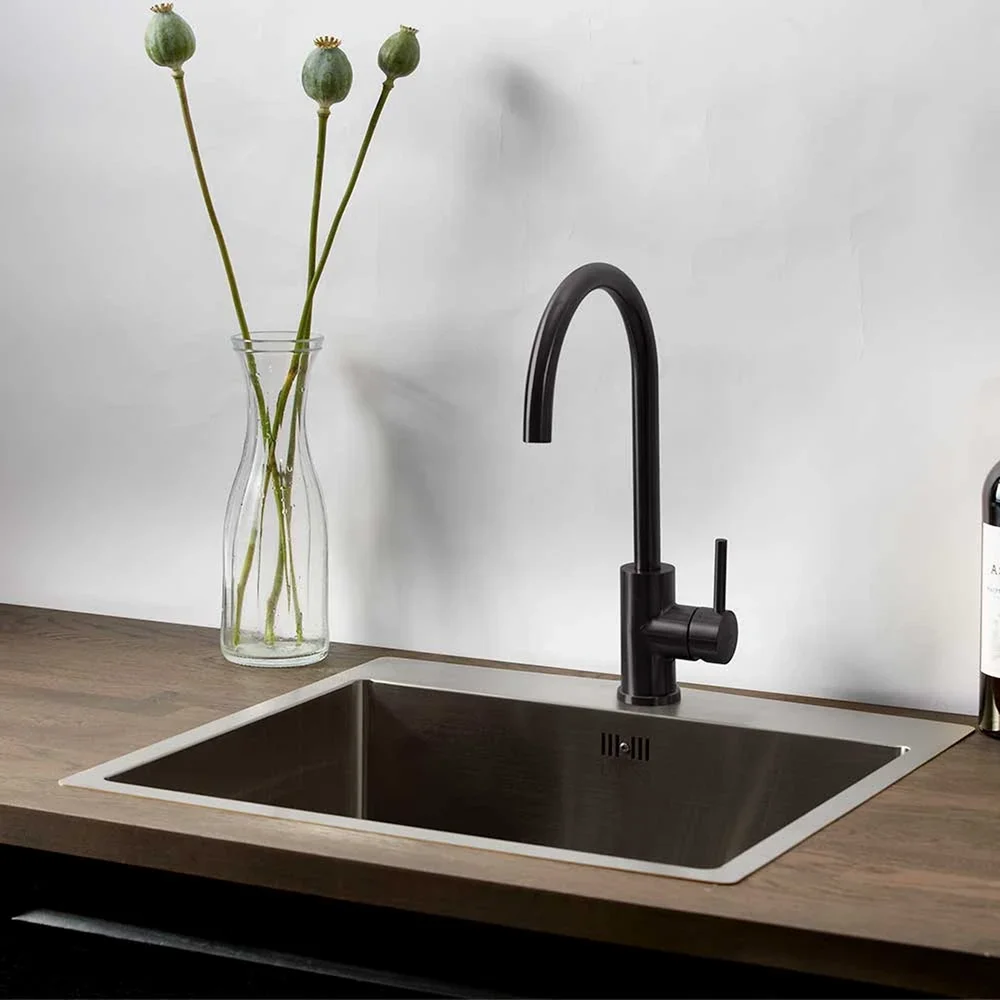 LAVABO KUBUS 540 SOFT KJØKKENVASK PVD GUNMETAL v:9000894