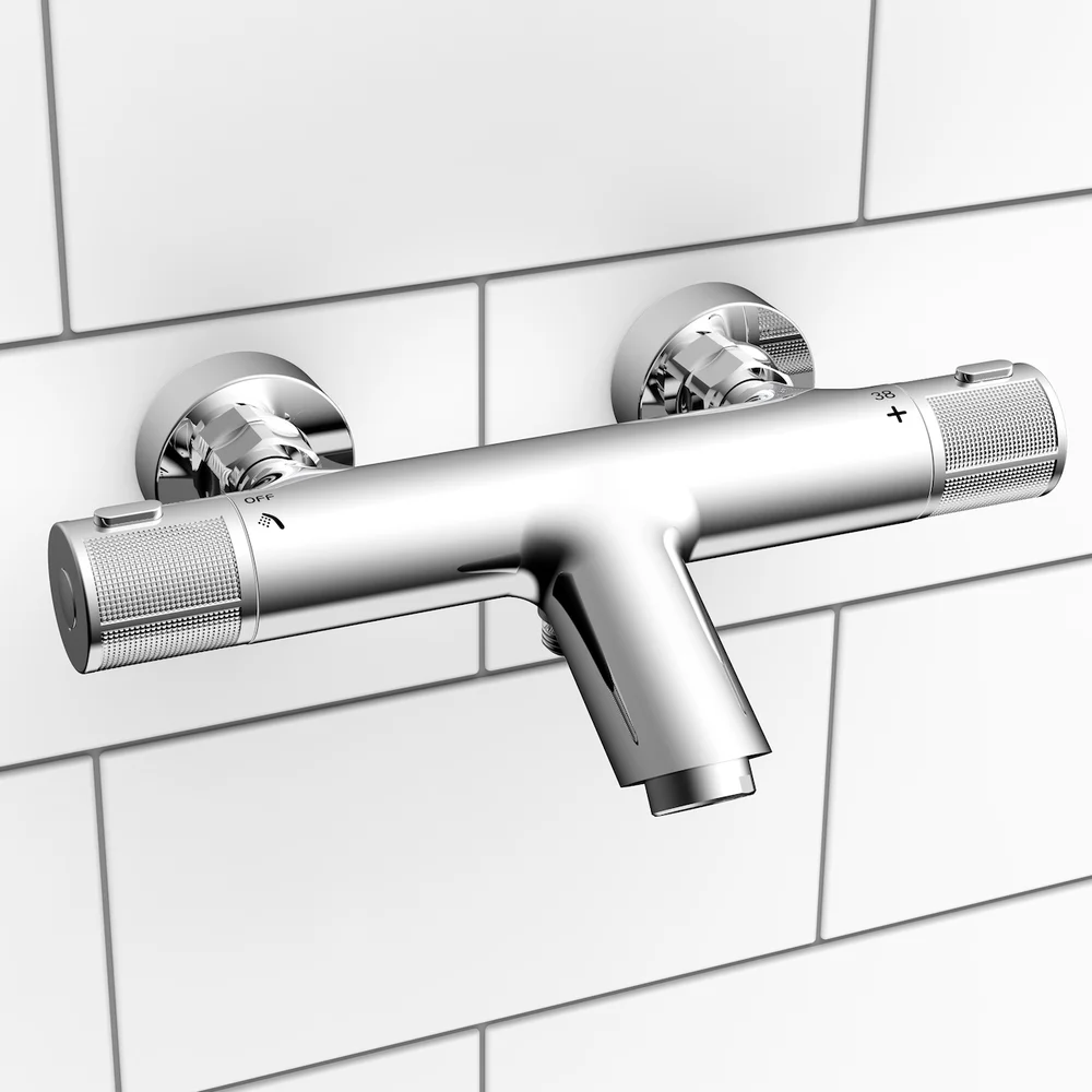 CELESTE STOKE KAR – OG DUSJTERMOSTAT KROM v:8412374