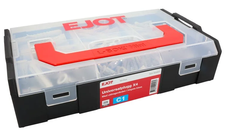 EJOT MINIBOX UNIVERSALPLUGG X4 MIX v:6202301