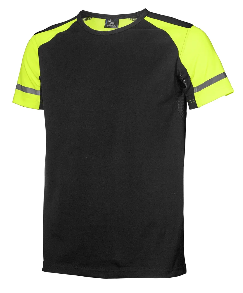 T-SKJORTE CONTRAST SVART/GUL v:8962800 T-SKJORTE CONTRAST SVART/GUL v:8962800