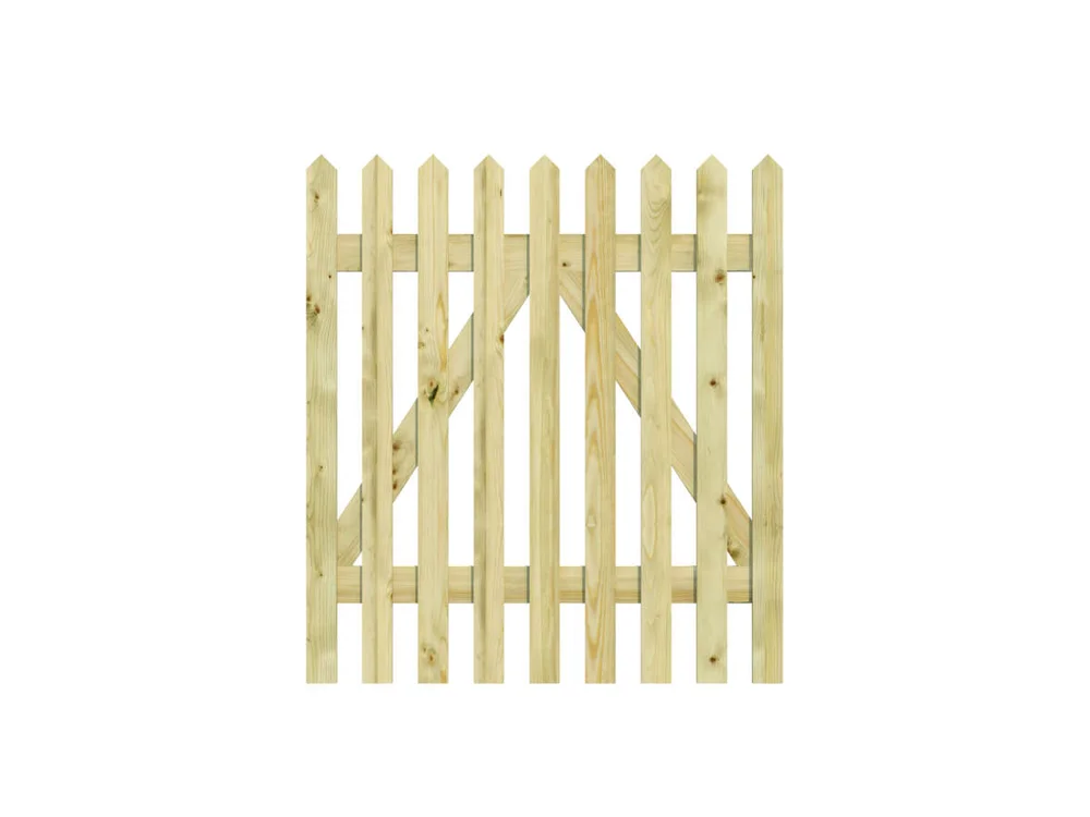 Palmako Luise-10 90x100 cm impregnert port u/beslag v:8117952