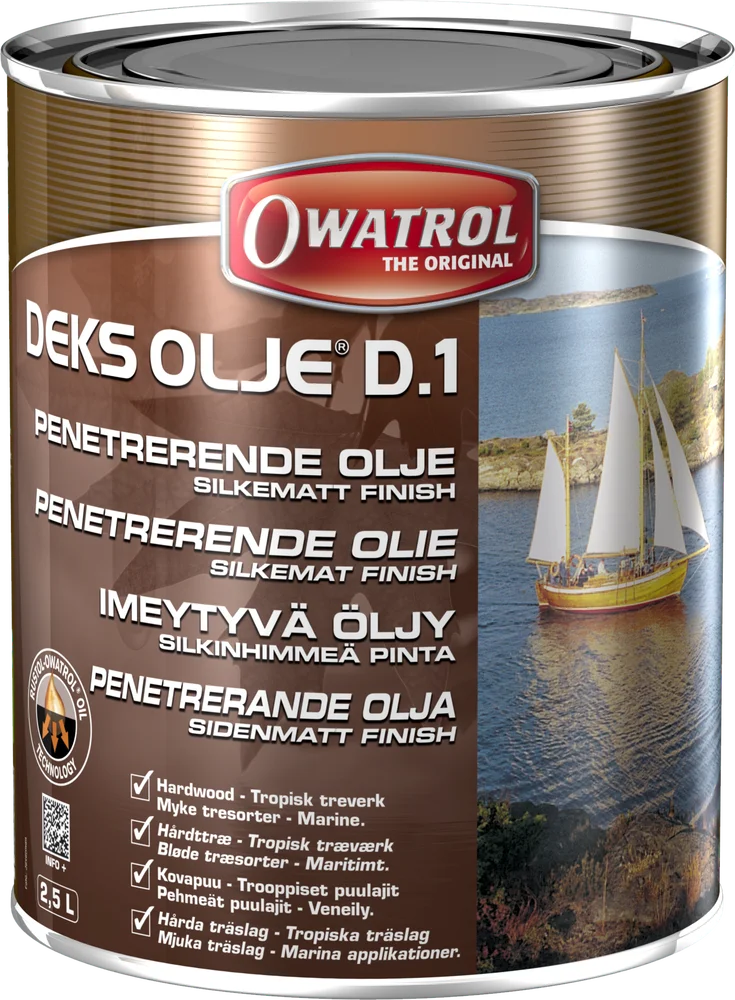 TREOLJE 2,5L DEKSOLJE D1 v:1641675 TREOLJE 2,5L DEKSOLJE D1 v:1641675