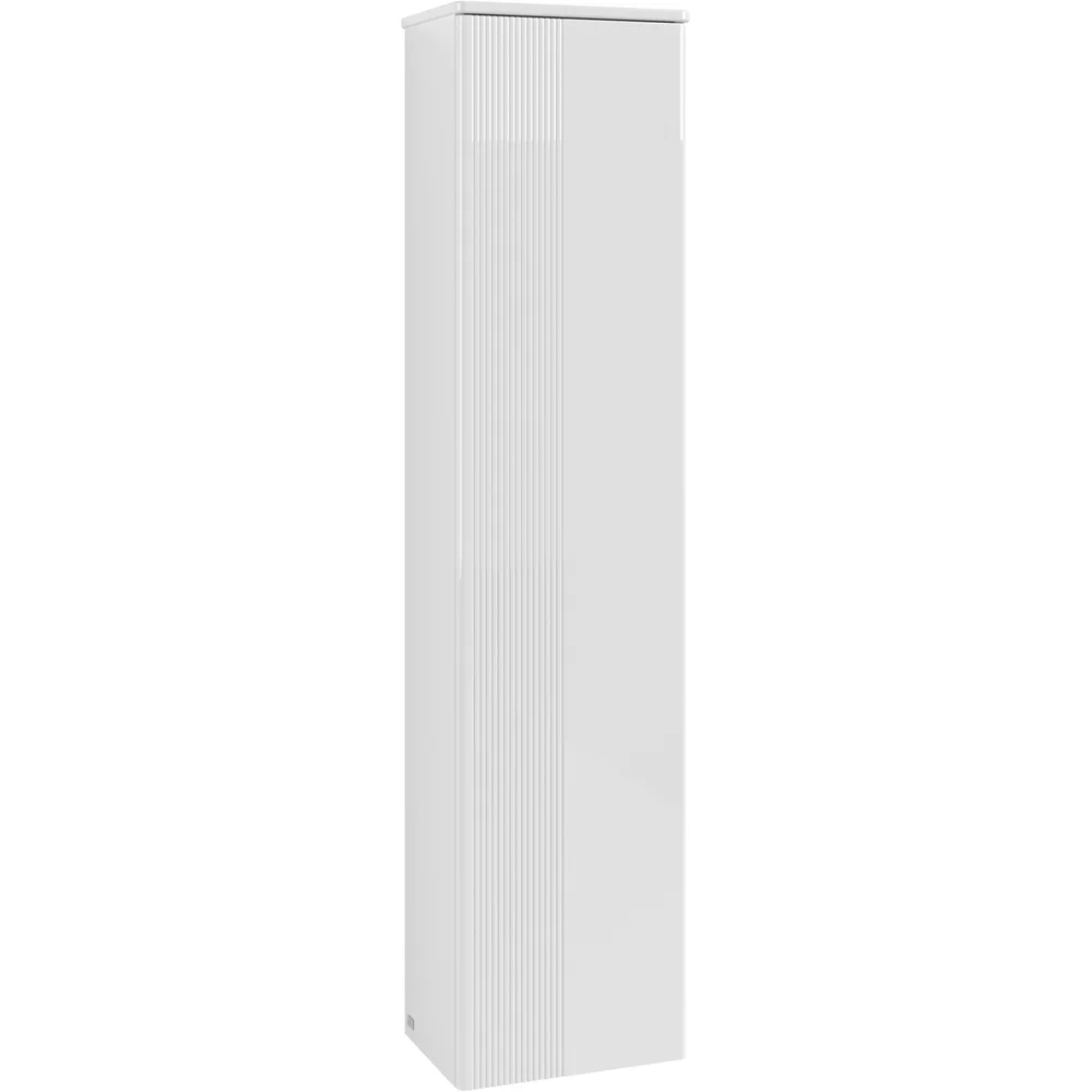 V&B ANTAO HØYSKAP 1 DØR RILLET 414X1719X287 HØYRE HVIT v:5301903 V&B ANTAO HØYSKAP 1 DØR RILLET 414X1719X287 HØYRE HVIT v:5301903