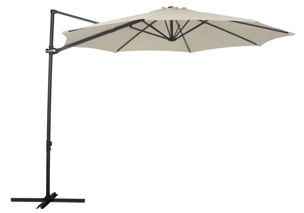 Hengeparasoll offwhite Ø3 meter v:5848095 Hengeparasoll offwhite Ø3 meter v:5848095