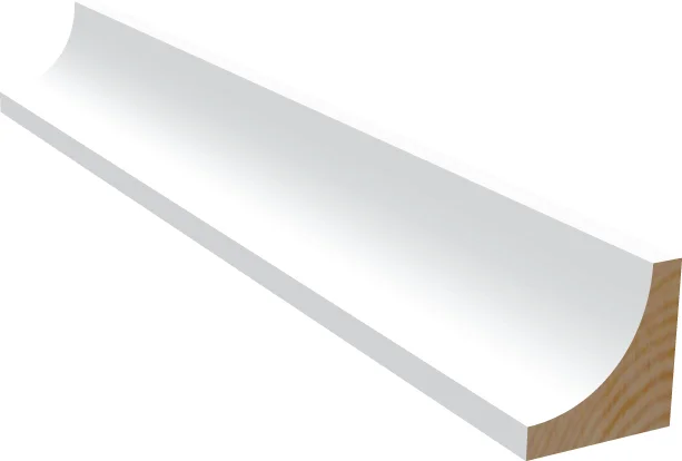 Hulkillist furu hvit bomull S0502-Y 15x15x2700 mm v:9701799 Hulkillist furu hvit bomull S0502-Y 15x15x2700 mm v:9701799
