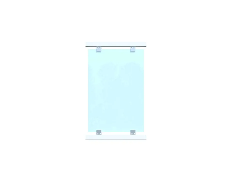 Palmako Siri 6 terrasserekkverk m/glass v:5789839