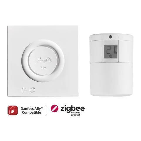 Ally Starter Pack Zigbee Danfoss Radiatortermostat 3137742