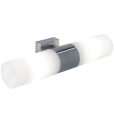BADEROMSLAMPE DOBBELT E14 CHROM v:6645463 BADEROMSLAMPE DOBBELT E14 CHROM v:6645463
