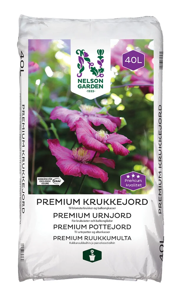 Krukkejord 40l krav v:2273282 Krukkejord 40l krav v:2273282