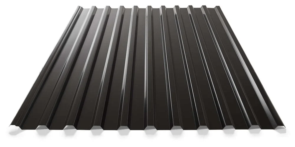 Verform TP-20 trapesplate 0,4 mm sort v:1464013 Verform TP-20 trapesplate 0,4 mm sort v:1464013